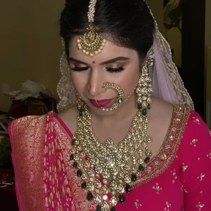 Bridal makeup
